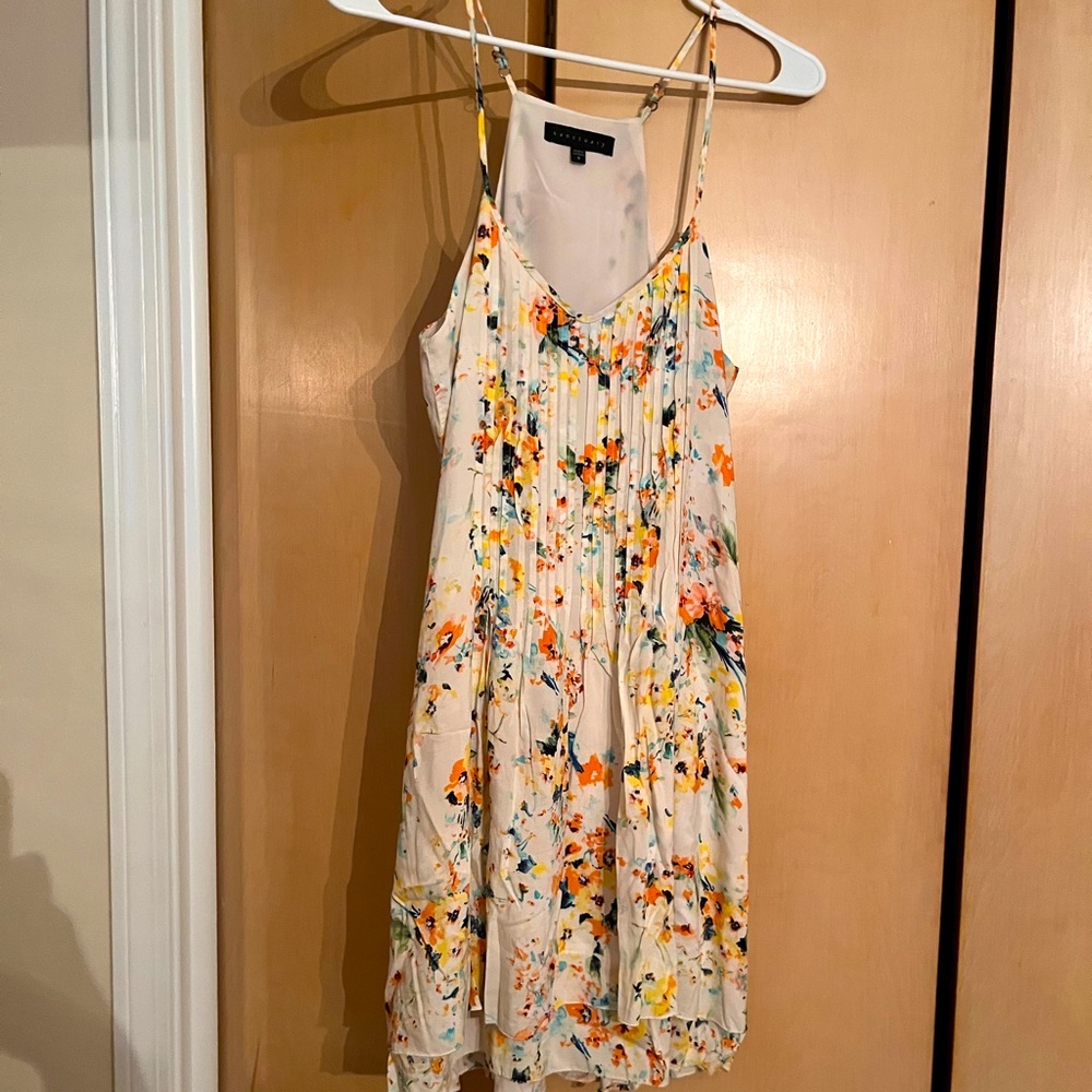 Sanctuary Watercolor Floral Slip Dress